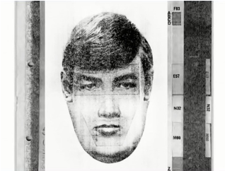 Photofit of a man investigators sought to identify